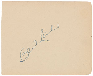 Lot #844  Wizard of Oz: Bert Lahr