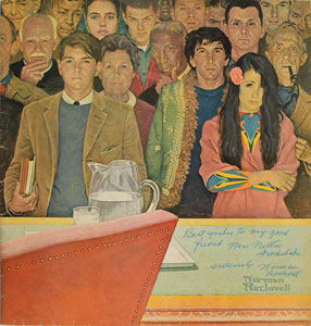 Lot #438 Norman Rockwell