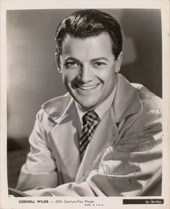 Lot #839 Cornel Wilde - Image 1