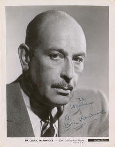 Lot #756 Cedric Hardwicke - Image 1