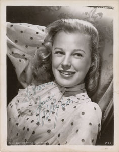 Lot #694 June Allyson - Image 1