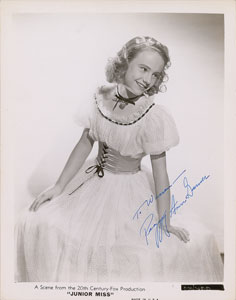 Lot #750 Peggy Ann Garner - Image 1