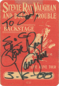 Lot #648 Stevie Ray Vaughan - Image 1