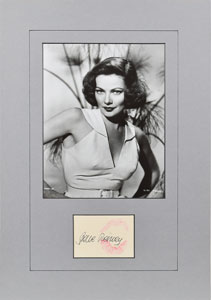 Lot #827 Gene Tierney