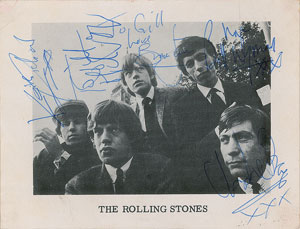 Lot #568  Rolling Stones