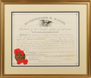 Lot #198 Rutherford B. Hayes - Image 1