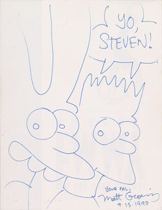 Lot #455 Matt Groening