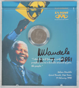 Lot #245 Nelson Mandela - Image 1