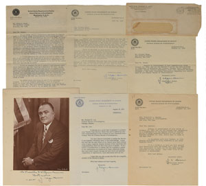 Lot #328 J. Edgar Hoover