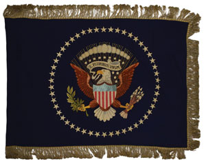 Lot #158  White House Flag - Image 1