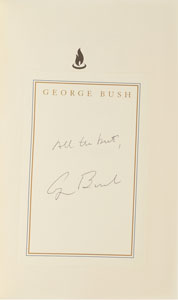 Lot #165 George and Barbara Bush - Image 3