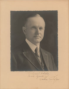 Lot #107 Calvin Coolidge - Image 1