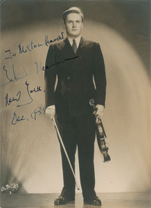 Lot #575 Yehudi Menuhin - Image 1