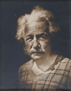 Lot #253 Albert Einstein