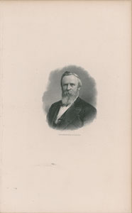 Lot #74 Rutherford B. Hayes - Image 2