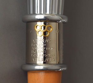 Lot #917  International Olympics Committee 1996 Centennial Torch - Image 2