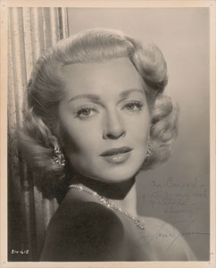 Lot #829 Lana Turner - Image 1