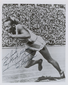 Lot #875 Jesse Owens - Image 1