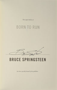 Lot #646 Bruce Springsteen