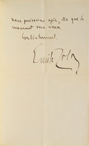 Lot #518 Emile Zola - Image 2