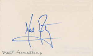 Lot #397 Neil Armstrong - Image 1