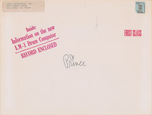 Lot #4021  Prince's Linn LM-1 Electronic Drum Computer Info Packet - Image 4