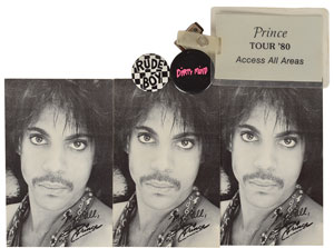 Lot #4022  Prince Group of (6) Early Items