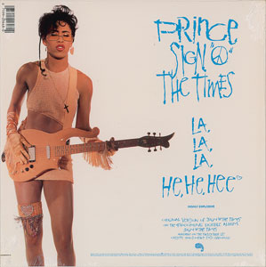 Lot #4119  Prince 'Sign o' the Times' Single Albums - Image 2