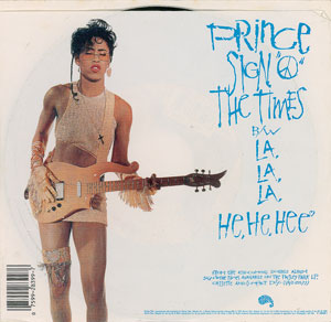 Lot #4119  Prince 'Sign o' the Times' Single Albums - Image 4