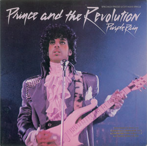 Lot #4054  Prince 'Purple Rain' Promotional Single Album - Image 1