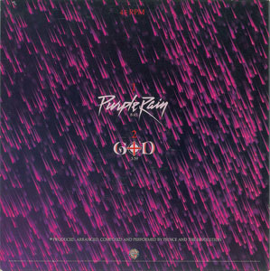 Lot #4054  Prince 'Purple Rain' Promotional Single Album - Image 2