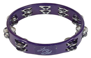Lot #4043  Prince's Rehearsal-Used 'Purple Rain' Tambourine - Image 2