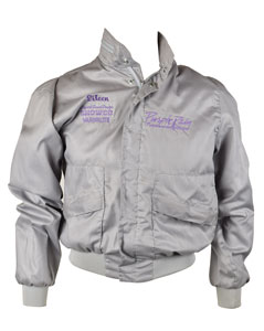 Lot #4055  Prince Purple Rain Tour Crew Jacket - Image 1