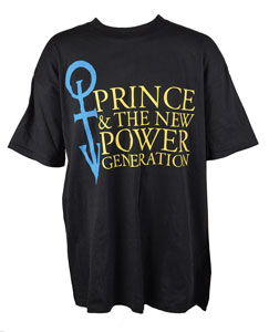 Lot #4176  Prince 'Jack the Rapper' T-Shirt - Image 1
