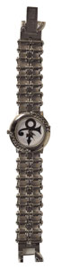 Lot #4171  Prince's Personally-Worn 'Symbol' Watch