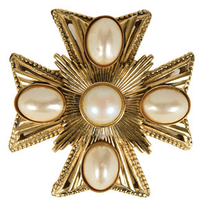Lot #4113  Prince's Personally-Owned and -Worn Brooch - Image 1