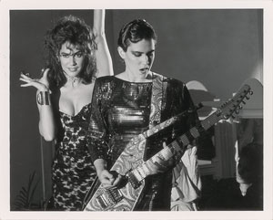 Lot #4109  Prince Pair of Under the Cherry Moon Photographs - Image 1