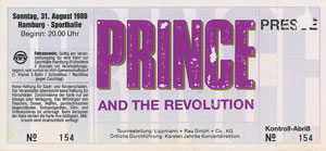 Lot #4099  Prince Collection of (6) Parade and Under the Cherry Moon Tickets and Passes - Image 3