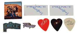 Lot #4139  Prince Collection of Guitar Picks and Pins - Image 1