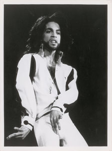 Lot #4163  Prince 1990 Nude Tour Original Vintage Photograph - Image 1