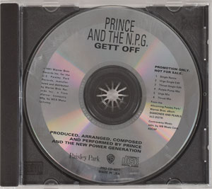 Lot #4079  Prince Collection of Tour, Production, and Promo Materials - Image 1