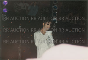 Lot #4196  Prince Group of (7) Unpublished 1994 VH1 Launch Photos - Image 1