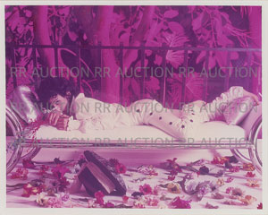 Lot #4048  Prince Hand-Annotated 1984 Unpublished Purple Rain Program Photograph by Larry Williams - Image 1