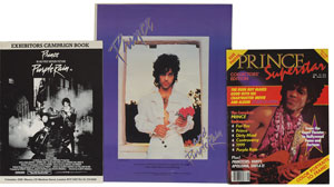 Lot #4064  Prince Purple Rain Set of (8) Mini Lobby Cards and Promo Materials - Image 2