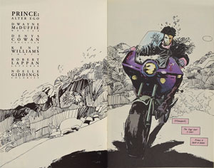 Lot #4179  Prince Pair of 1991 Comic Books - Image 2