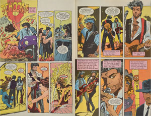 Lot #4179  Prince Pair of 1991 Comic Books - Image 3