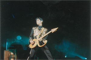 Lot #4206  Prince 1995 The Ultimate Live Experience Tour Original Color Photograph - Image 1