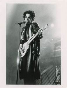 Lot #4125  Prince 1987 Sign o’ the Times Tour Original Vintage Photograph - Image 1
