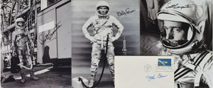 Lot #397  Mercury Astronauts