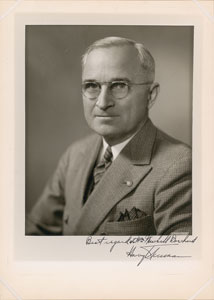 Lot #229 Harry S. Truman - Image 1